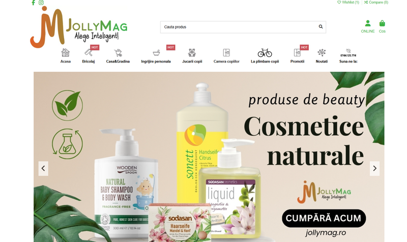 JollyMag.ro, magazin online pentru casa si gradina, jucarii, bricolaj